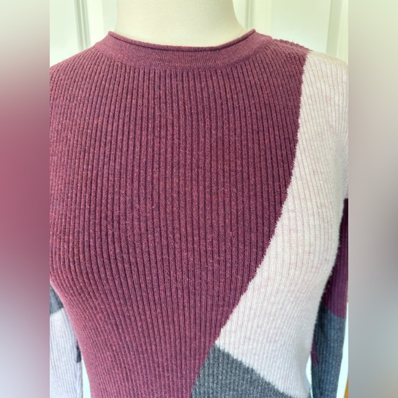 Smartwool | Colorblock Rib Sweater | XS - Picture 2 of 12